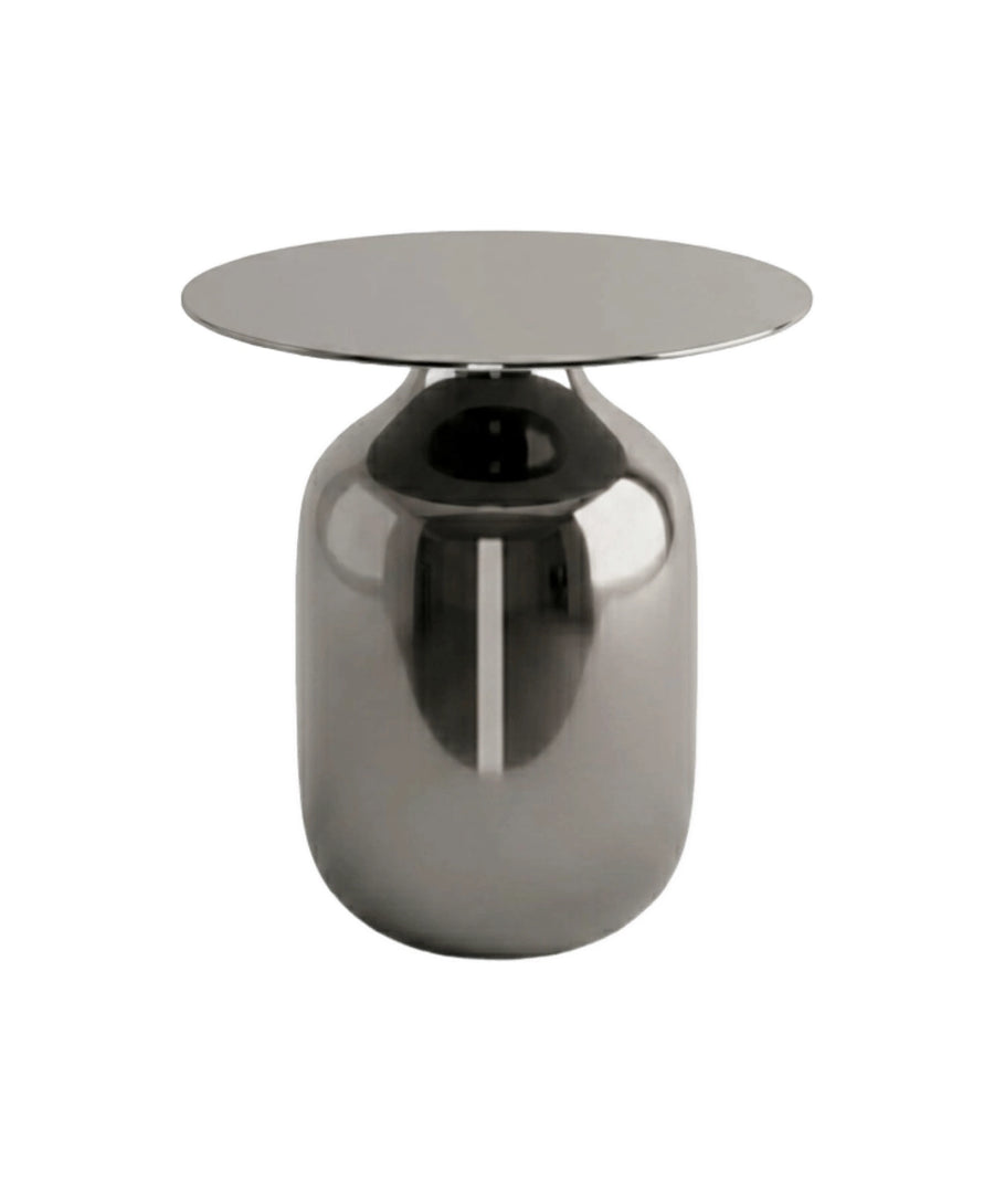 שולחן צד ICON METAL SILVER