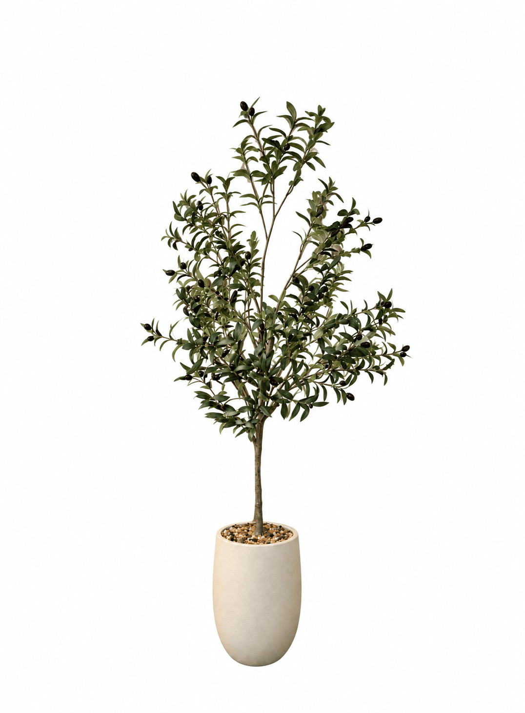 צמח מלאכותי + כד OLIVE