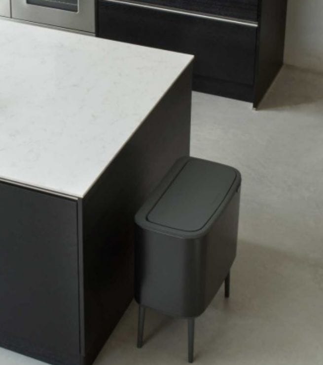 פח אשפה BRABANTIA BLASK L