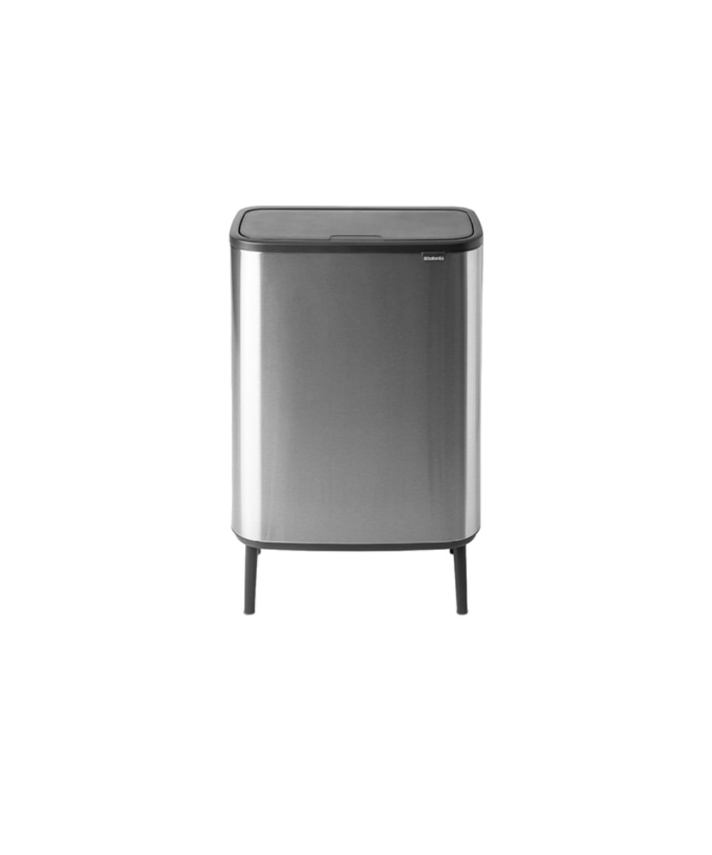 פח אשפה ניקל מוברש 60 ליטר BRABANTIA