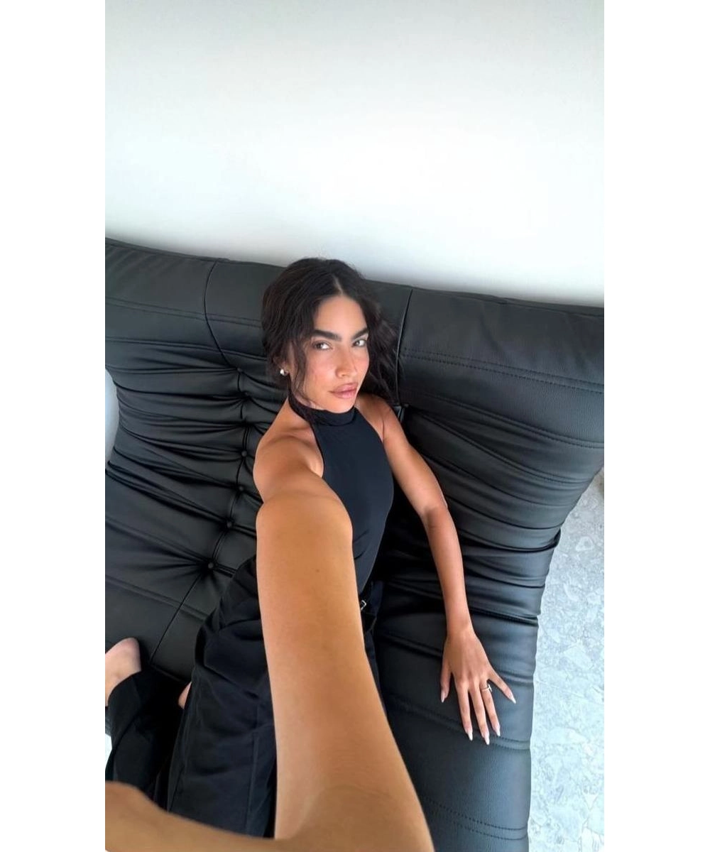 Alternative view of מערכת ישיבה דמוי עור MELISA