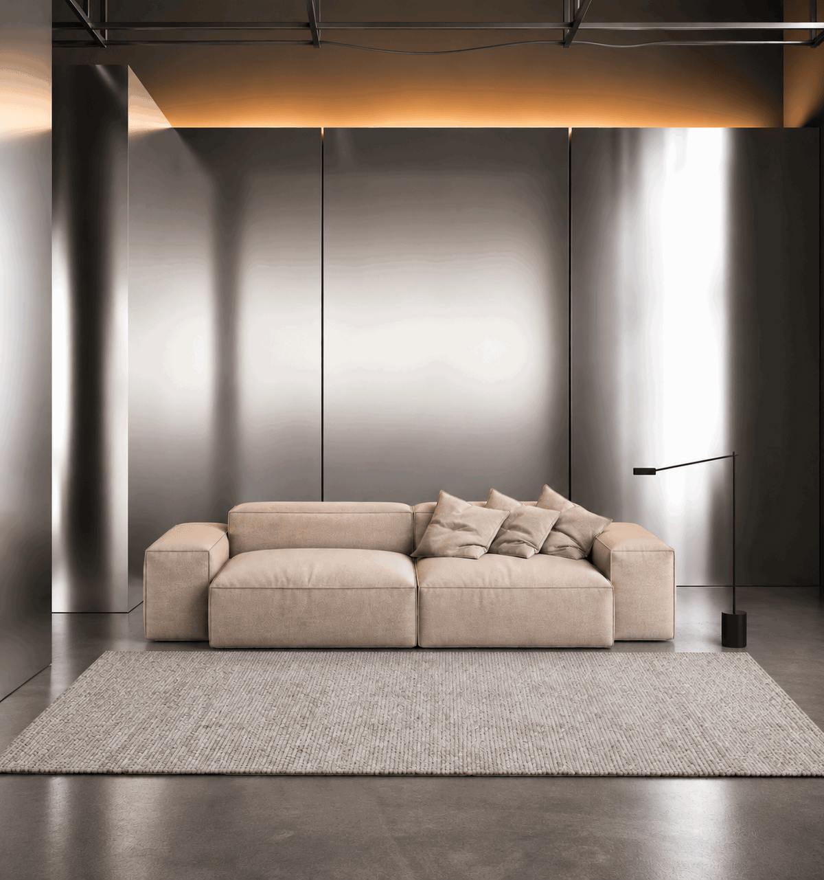 שטיח בז' בהיר LOREN