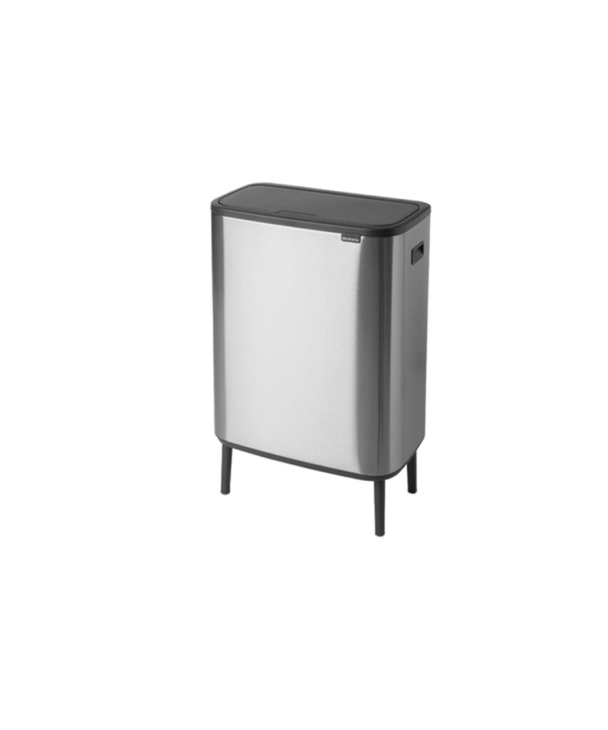 פח אשפה ניקל מוברש 60 ליטר BRABANTIA