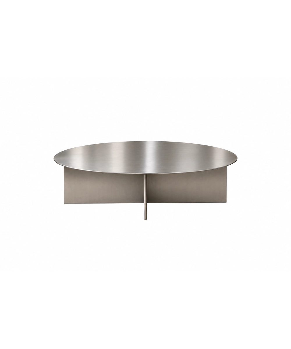 שולחן סלון ROUND METAL
