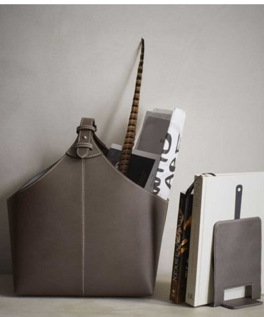 Alternative view of מעמד למגזינים מעור ממוחזר