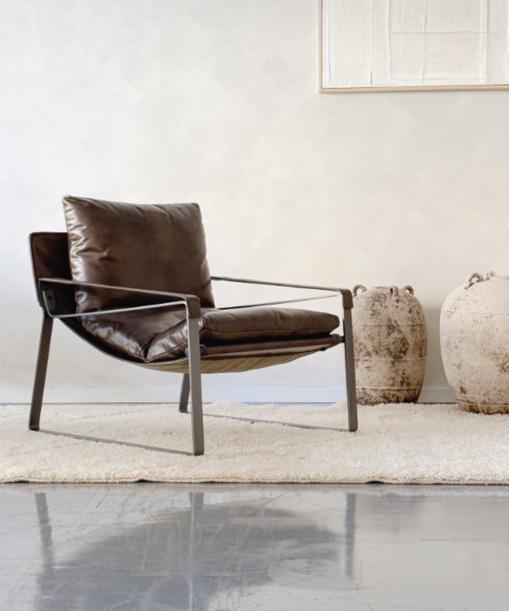 כורסה עור לאונג'