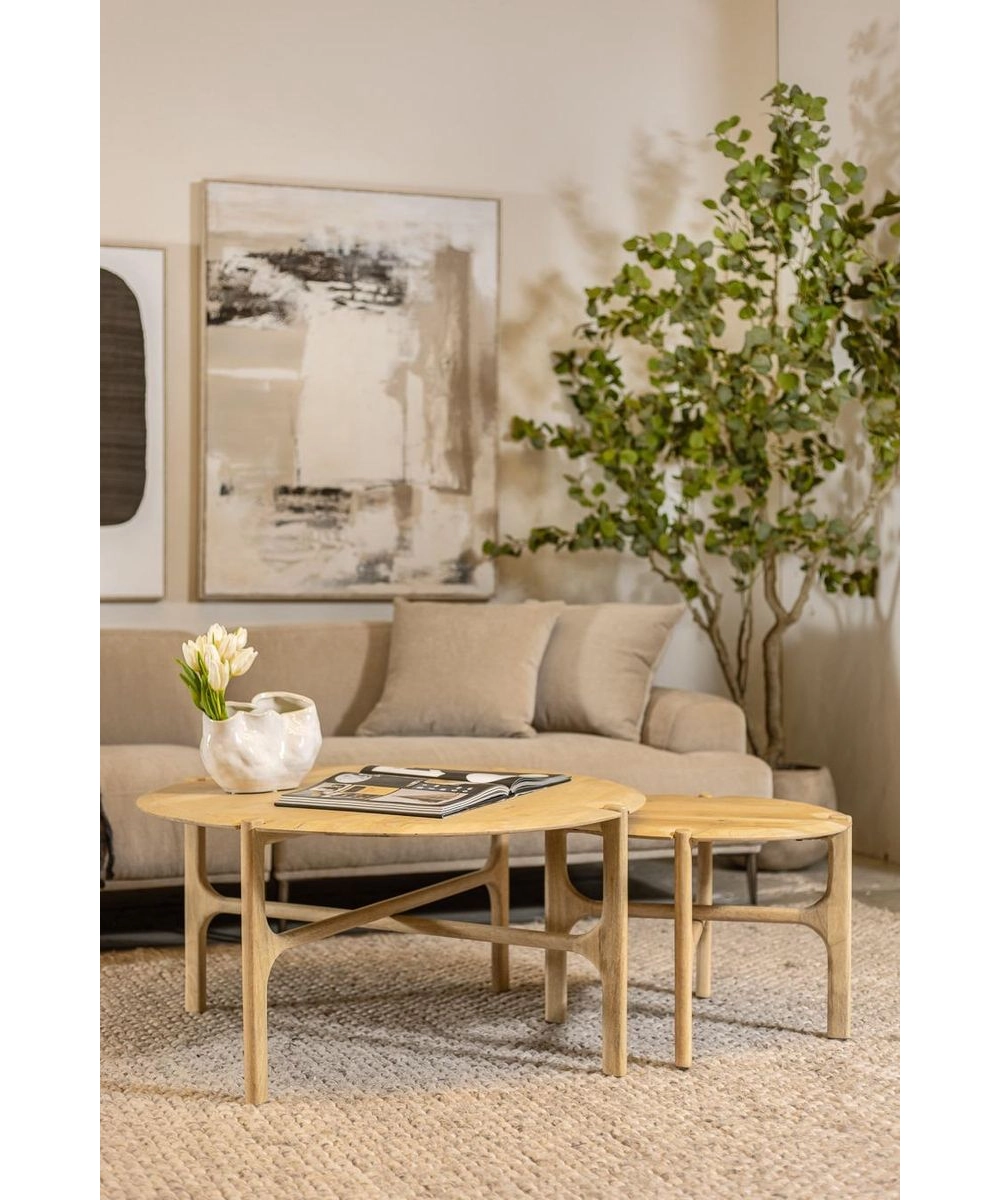 שולחן סלון OLIVER NATURAL