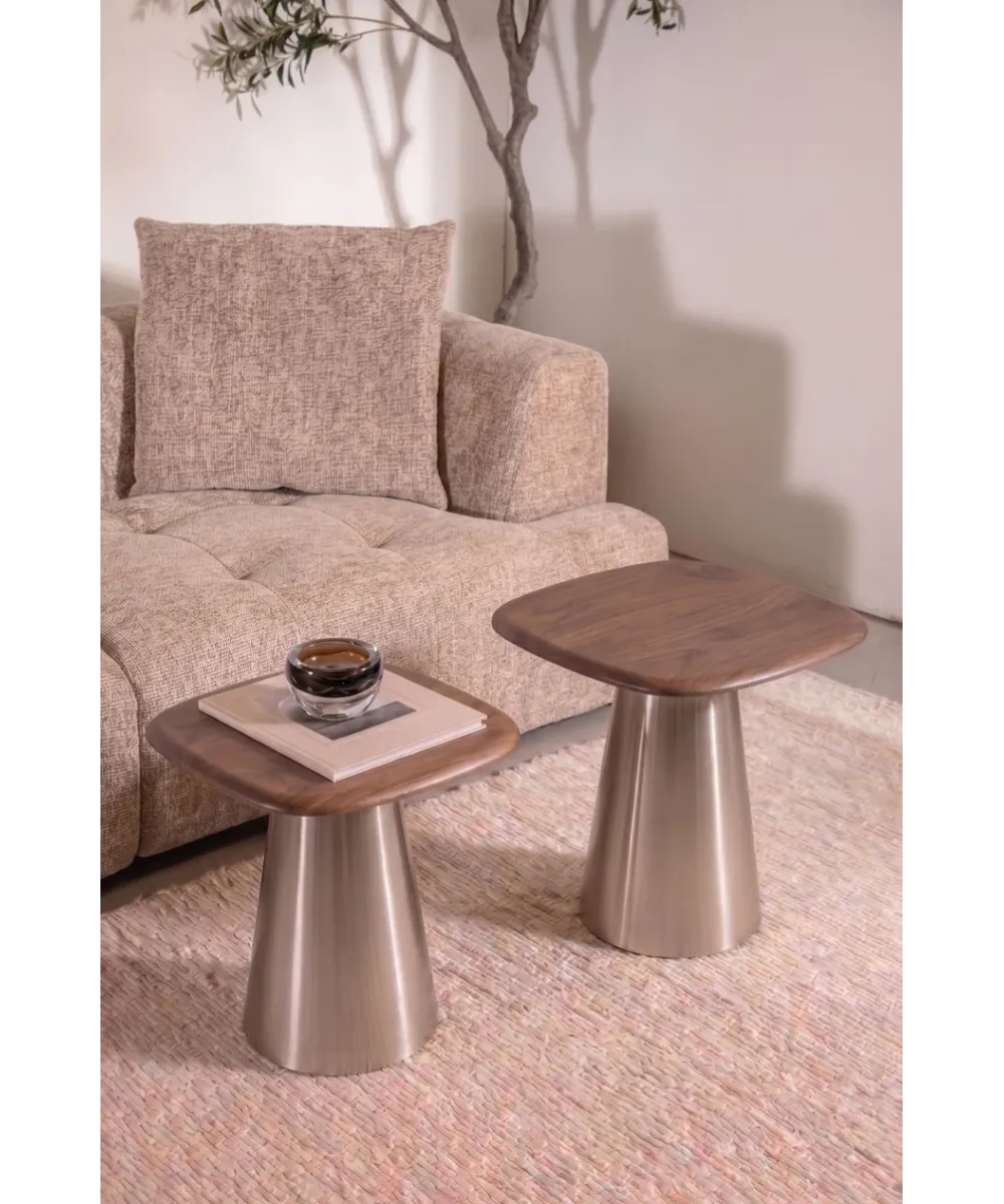 שולחן צד BROWN COZY – תמונה 3